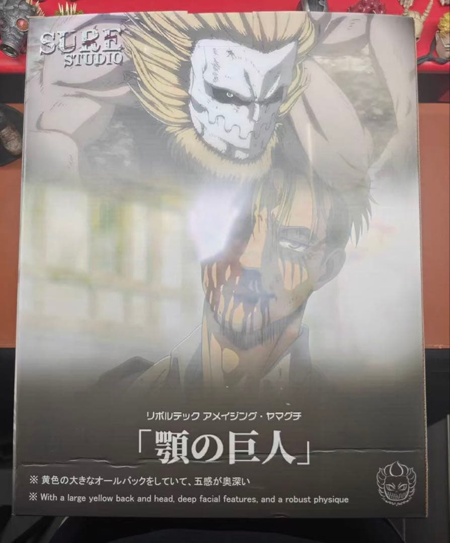 進撃の巨人 ① ポルコ・ガリアード ガレージキット ガレキ スタチュー