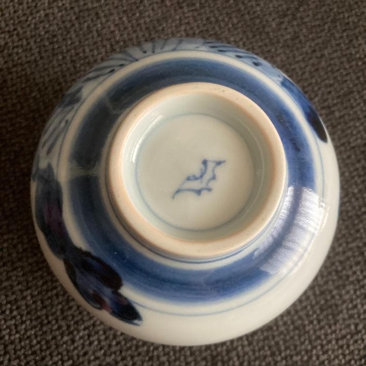 浜野まゆみ 染付 水滴 古伊万里 工芸 作家 書道 文房四宝 書