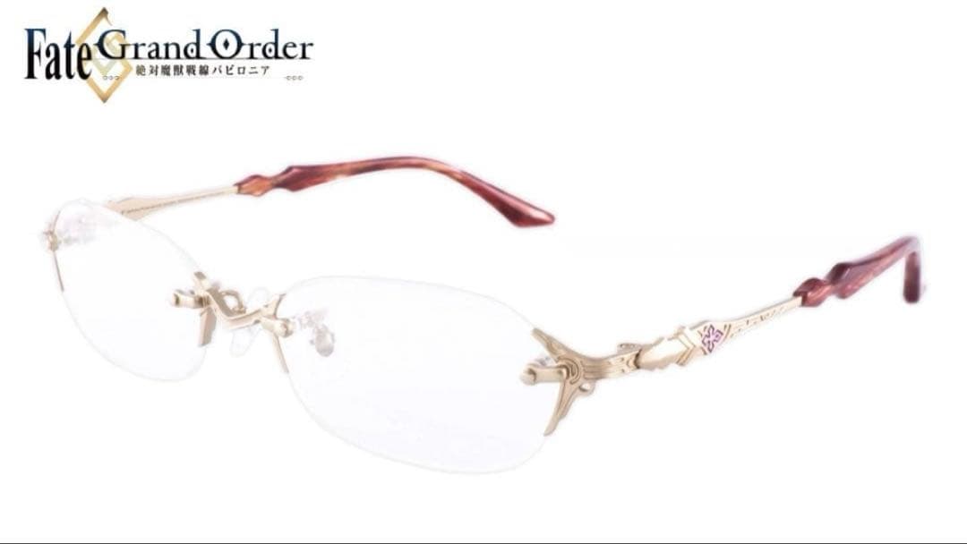 [新品・未開封] FGO Fate 執事眼鏡コラボ　ギルガメッシュ＋カードミラー
