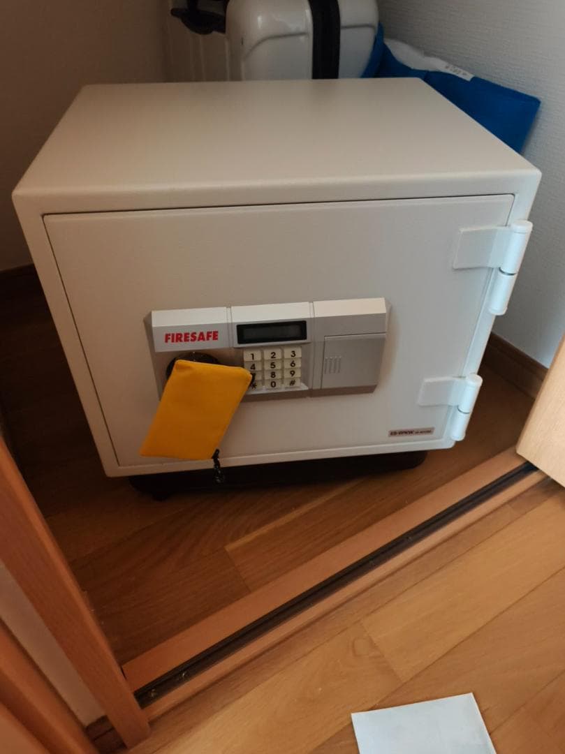 エーコー EIKO 小型耐火金庫 テンキー式 ES-9PKW