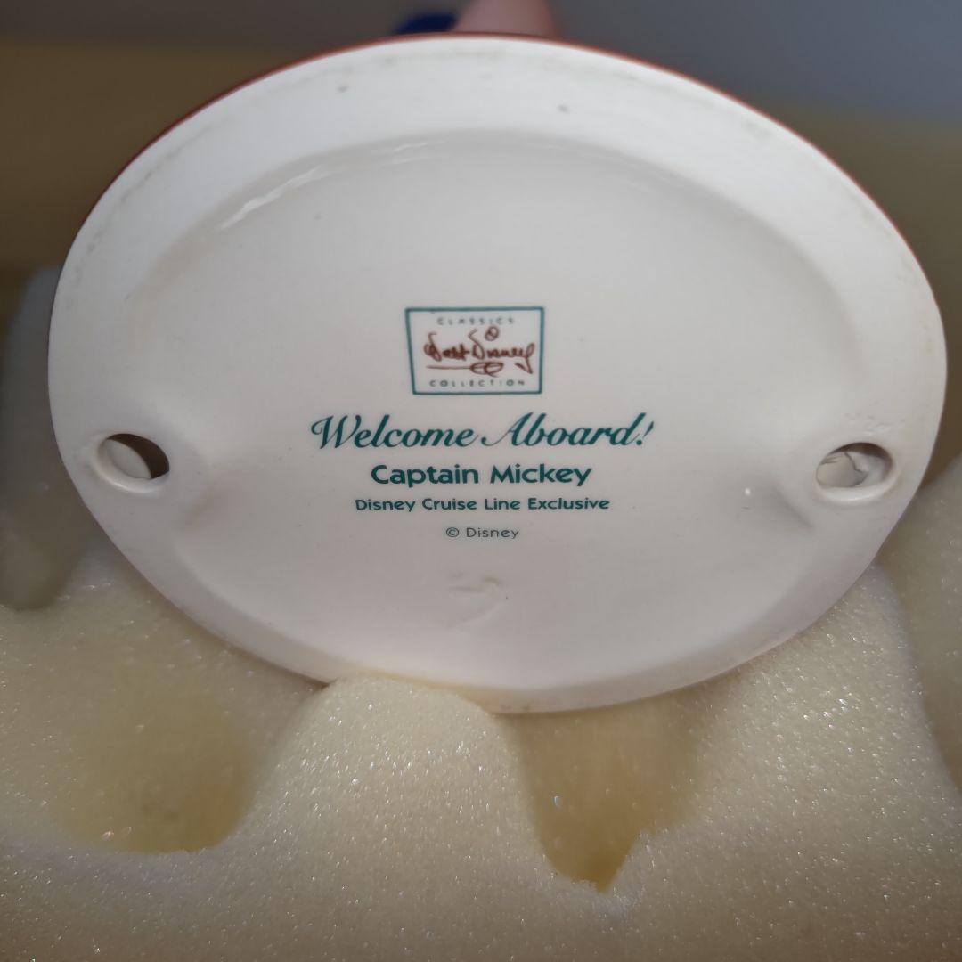 【希少・完品】WDCC　キャプテン・ミッキー　ディズニー・クルーズライン限定