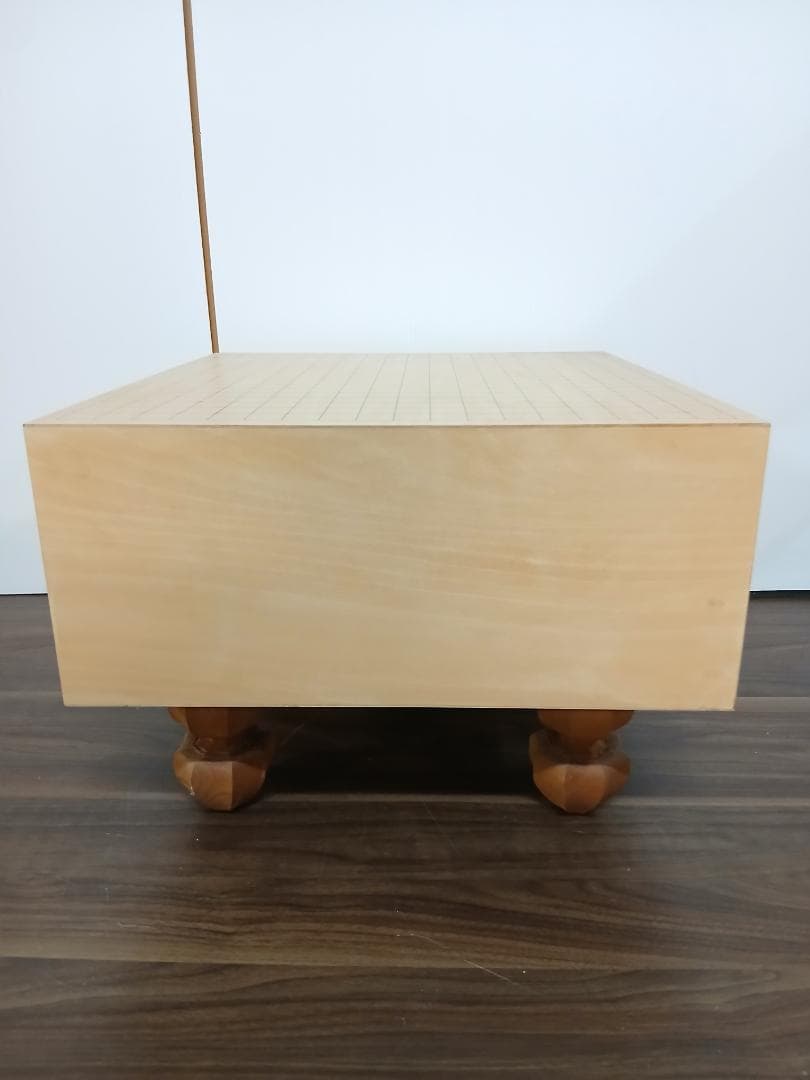 生駒碁盤 ＋ はまぐり碁石　セット　厚み18㎝　囲碁