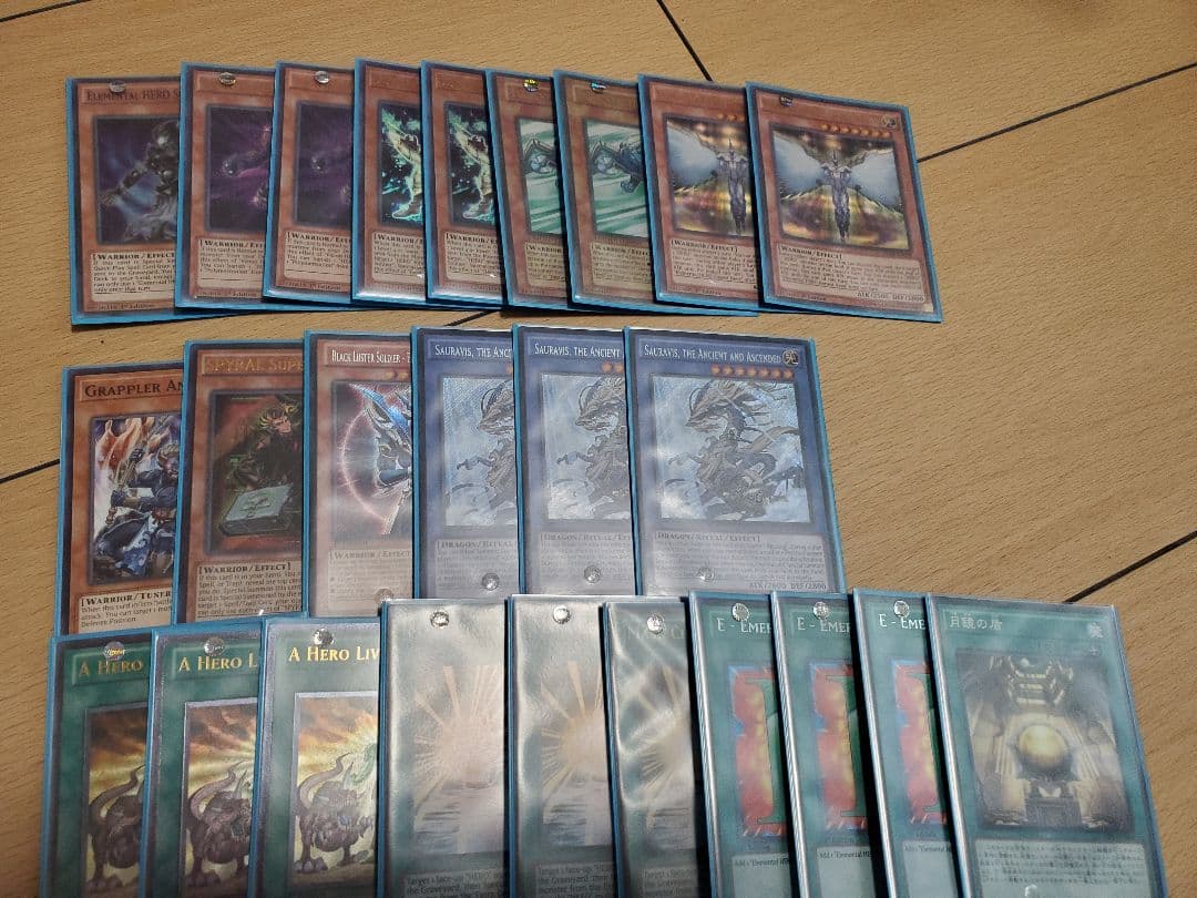 遊戯王 海外版 HERO デッキ パーツ