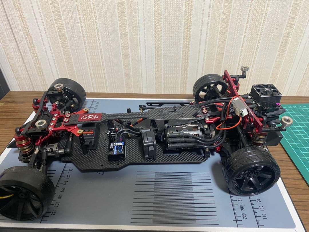 SHIBATA GRK RC-ARTコンバージョンシャーシ　メカ付き