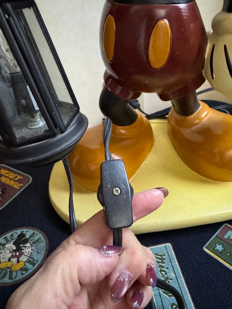 M*y様 ミッキーマウス ランタン フィギュア 約30cm