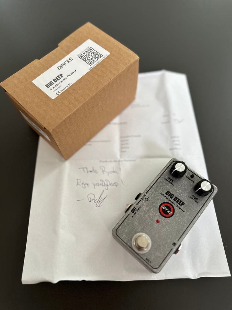 【希少：日本未販売】　OPFXS オクターバー DIG DEEP