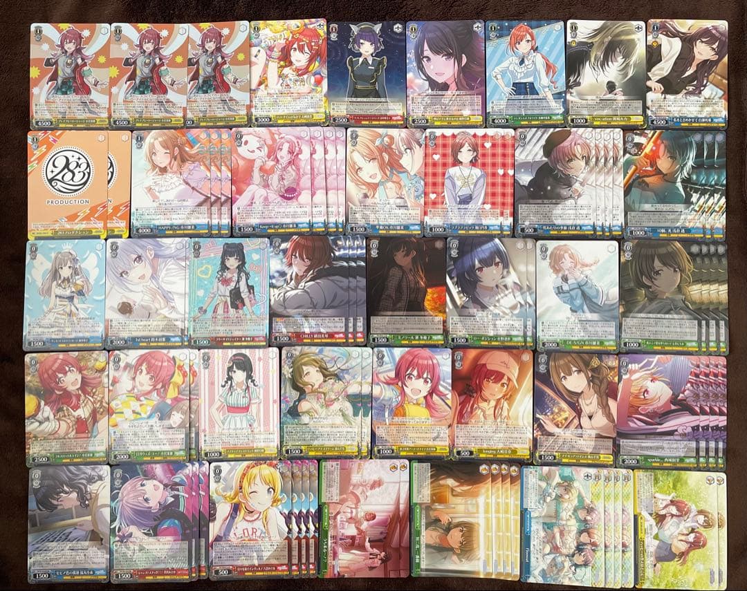 ヴァイスシュヴァルツ シャニマス デッキ+パーツ