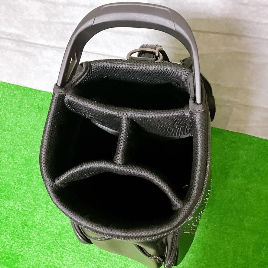【極美品】Callaway ゴルフ キャディバッグ ブラック 9.5型 カート式