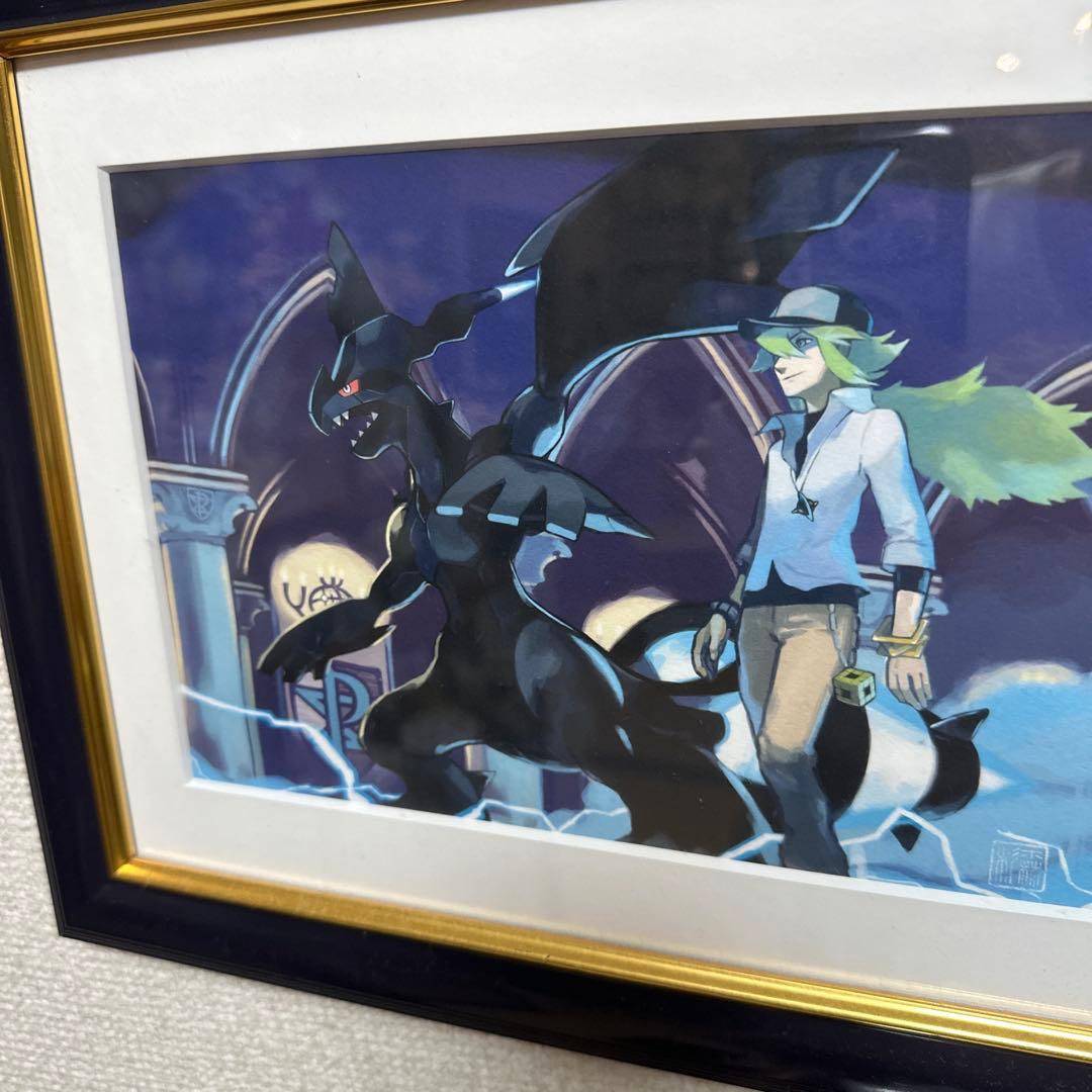 ポケモン コレクタブルアート Nのレシラム Nのゼクロム