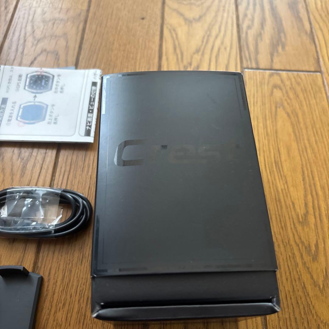 【新品】ShotNavi Crest 画面フィルム未剥がしゴルフ用GPSウォッチ