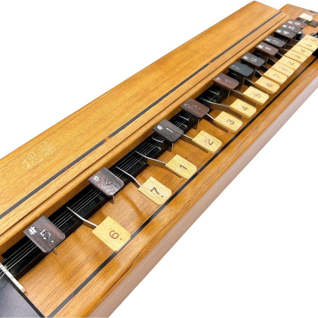 【逸品】 美品 木村流 高級 電気大正琴 ゆずりは 大正琴 ハードケース ケース