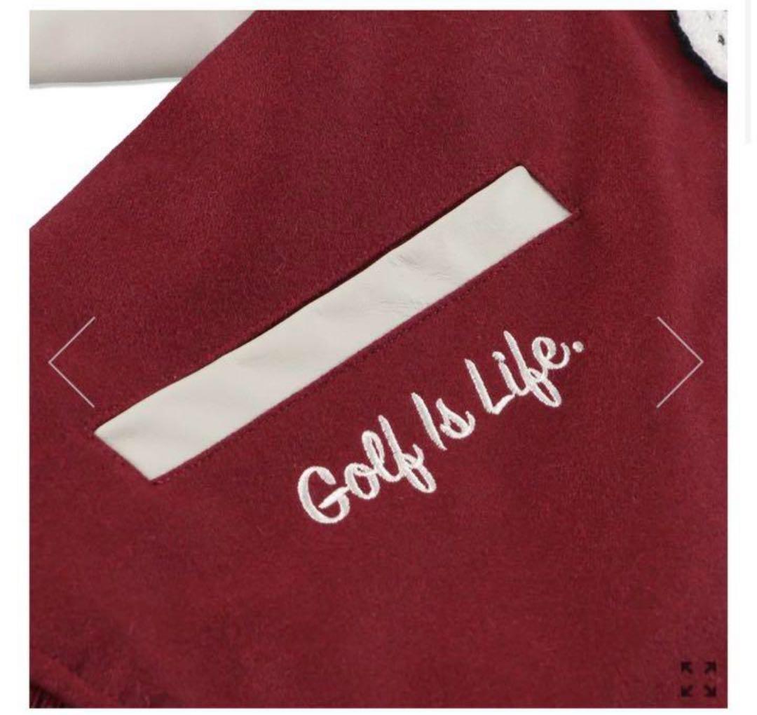 MALBON GOLF X WDS VARSITY JACKET 新品未使用 L