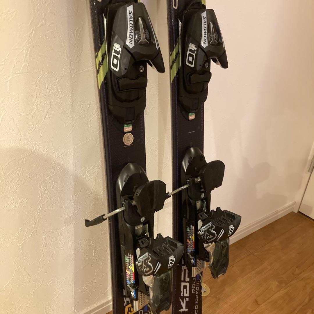 Salomon Shortカービング スキー 110ビンディング付き　大人用