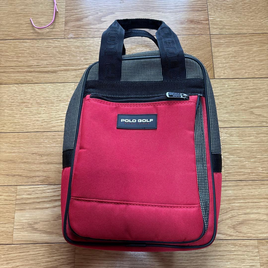 POLO GOLF 赤 バッグ