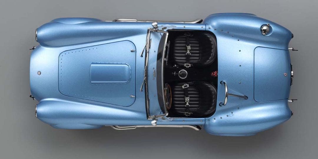 京商　シェルビー コブラ　427 S/C Viking Blue 1/12
