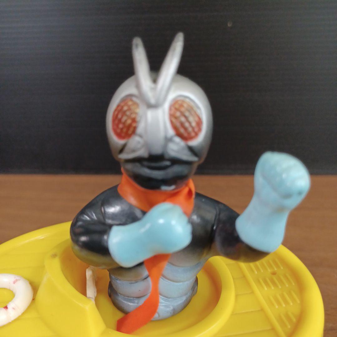 当時物　石森プロ　毎日放送　東映「仮面ライダー号」ボート玩具