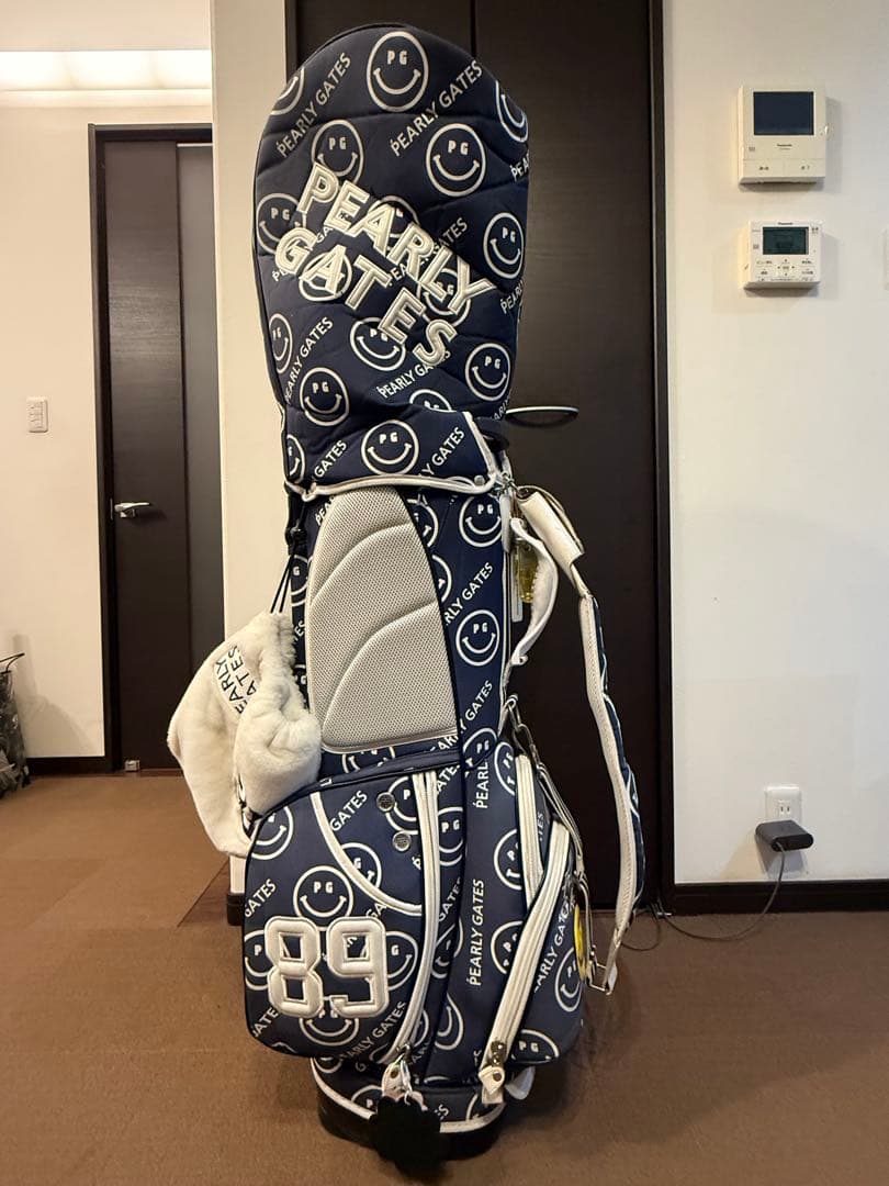 PEARLY GATES ゴルフバッグ 89 スマイリーフェイス