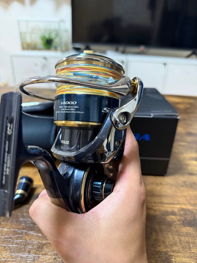 SALTIGA 14000-XH スピニングリール