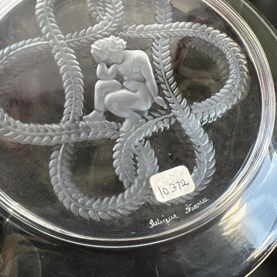 Lalique クリスタルガラス プレート4/6