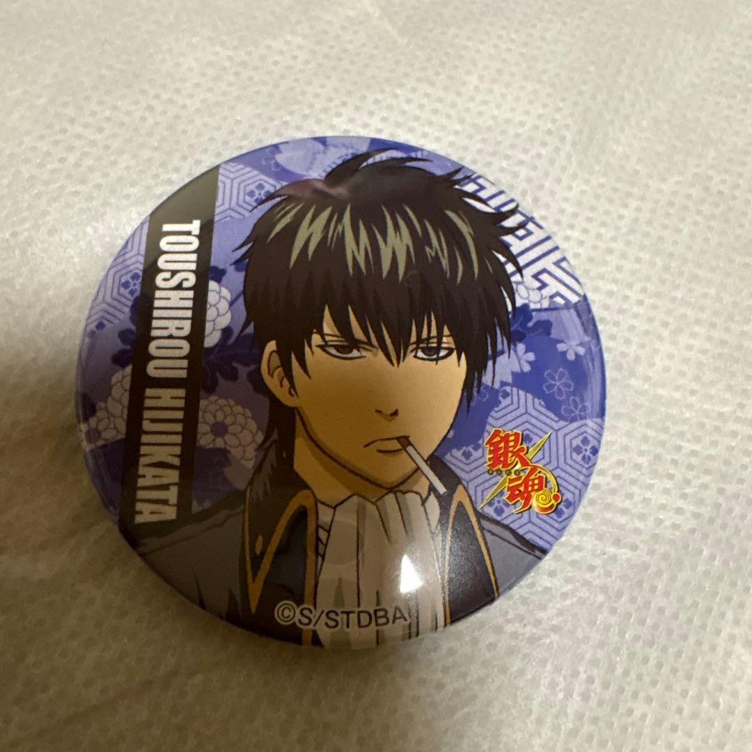 リ*】様 銀魂 土方十四郎 缶バッジ 9個＋根付 1個 セット 土方 十四郎