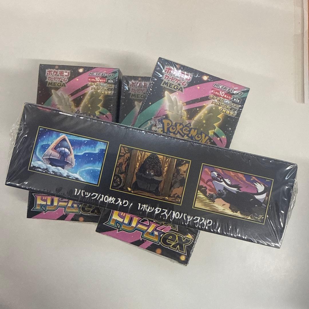 ポケモンカードメガドリームex4パック