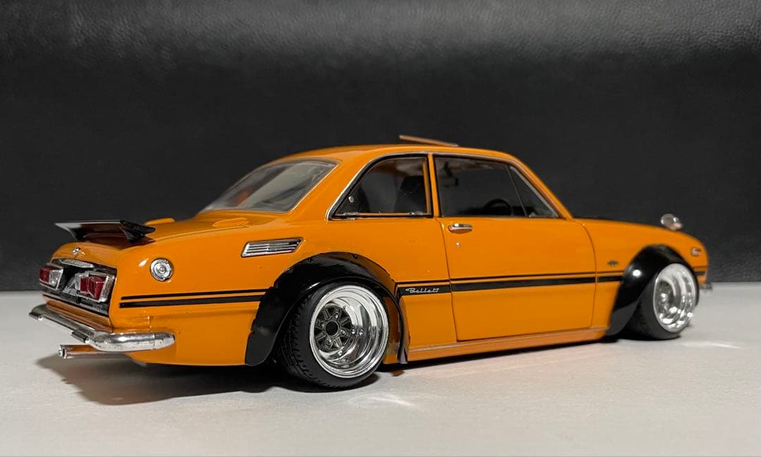 1/24 アシェット 国産名車 ISUZU ベレット GTR改 旧車 カスタム