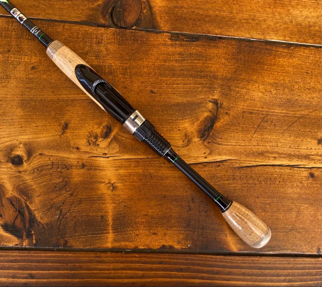 釣り竿セット　4ピースパックロッド　644UL 196cm バスロッド　バス釣り