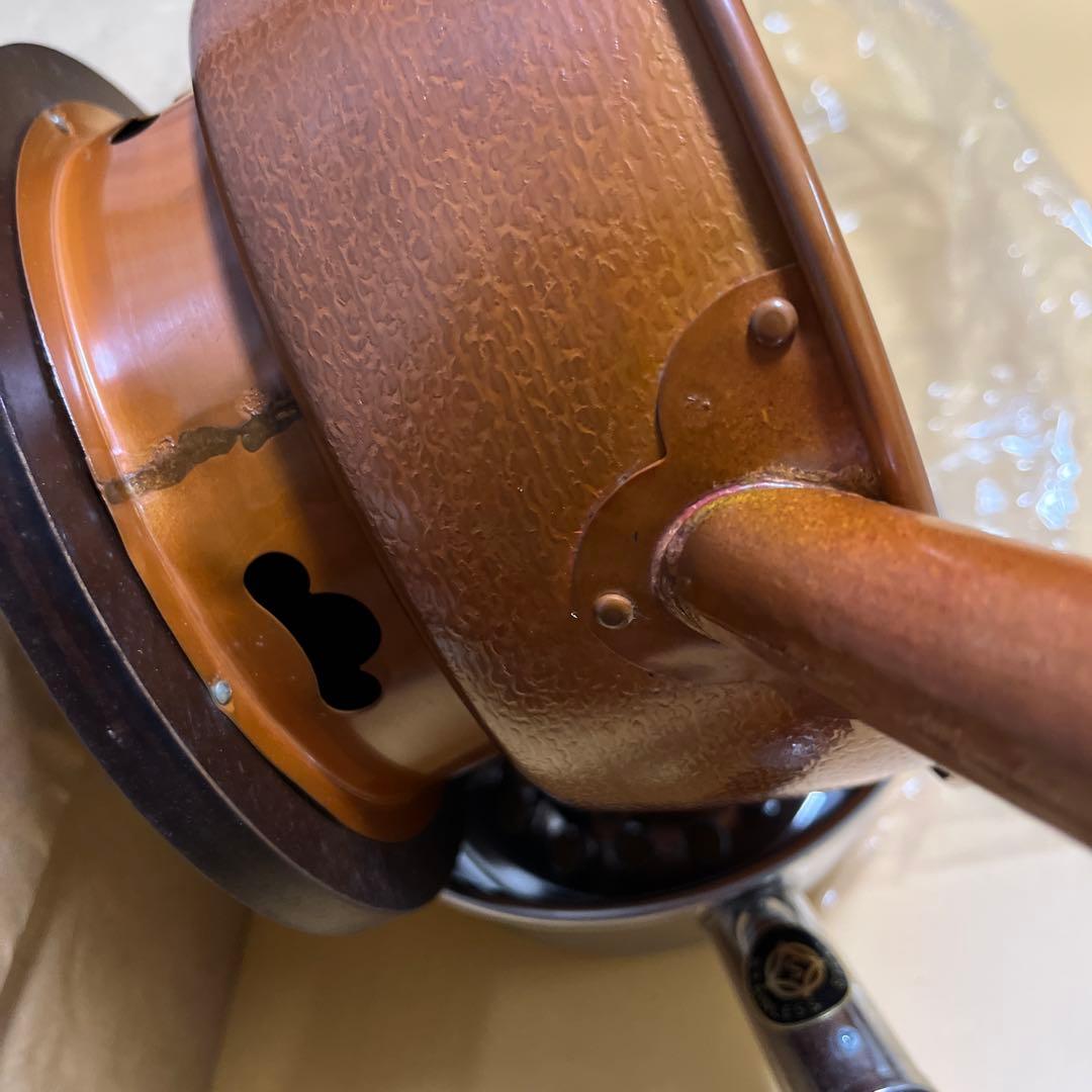 未使用長期保管品 台付十能 炭道具 茶室 茶道具 炭の火おこし 水屋道具