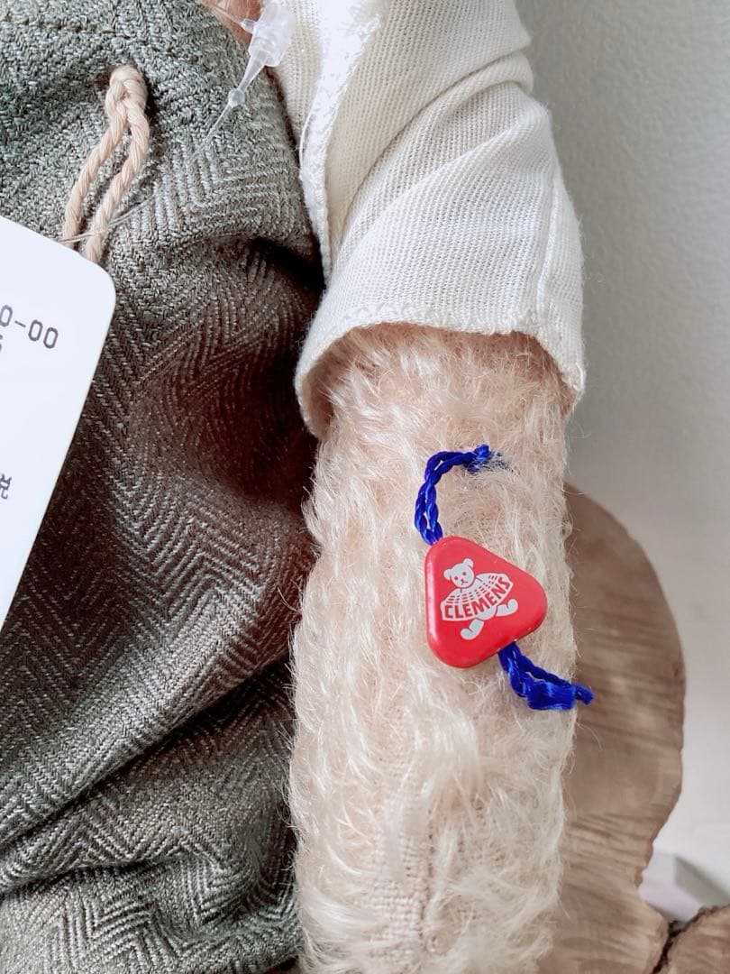 【CLEMENS】クレメンス　ドイツ　テディベア　全長31ｃｍ　定価38500円