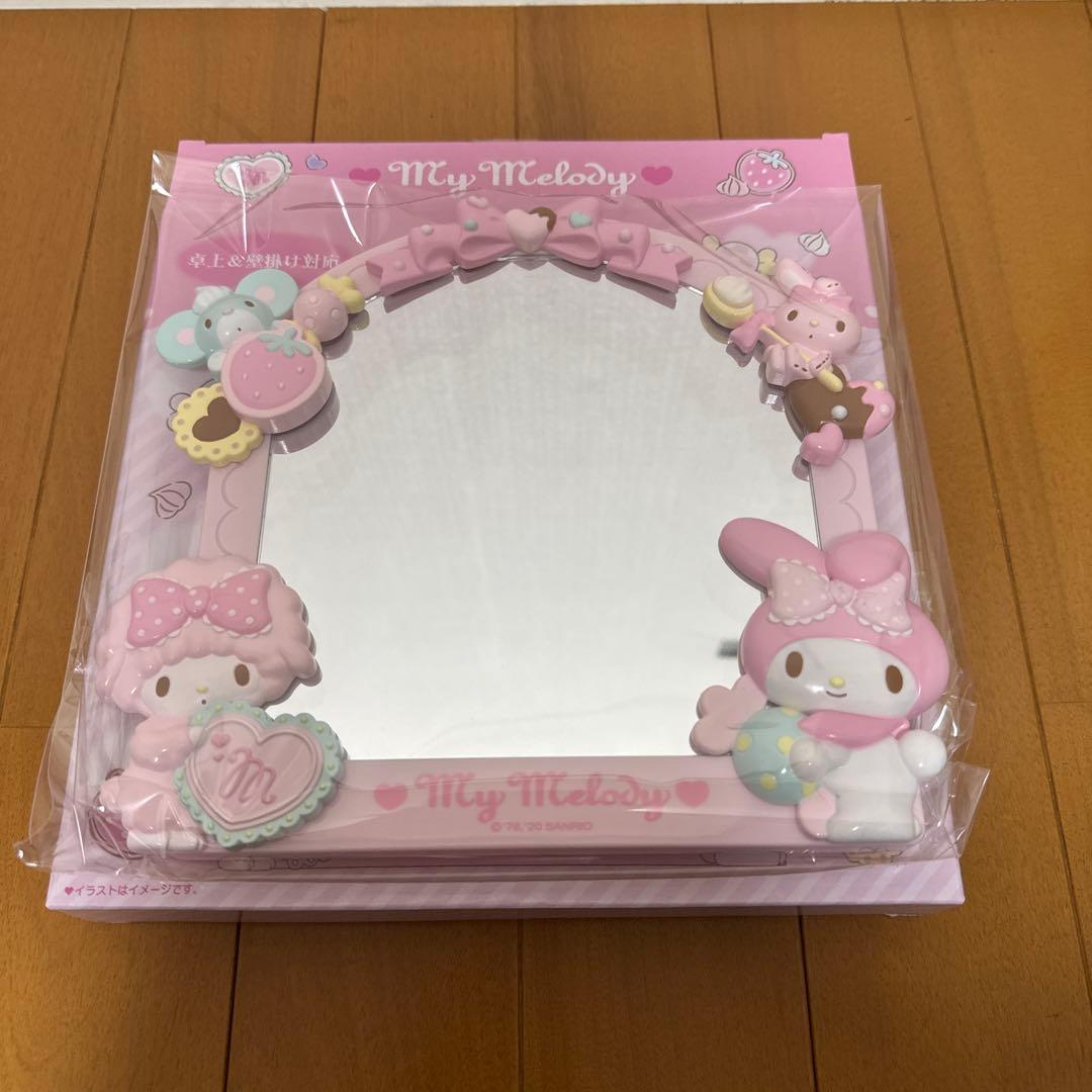 【 サンリオ 】Sanrio マイメロディ マイメロ 2wayミラー 激レア