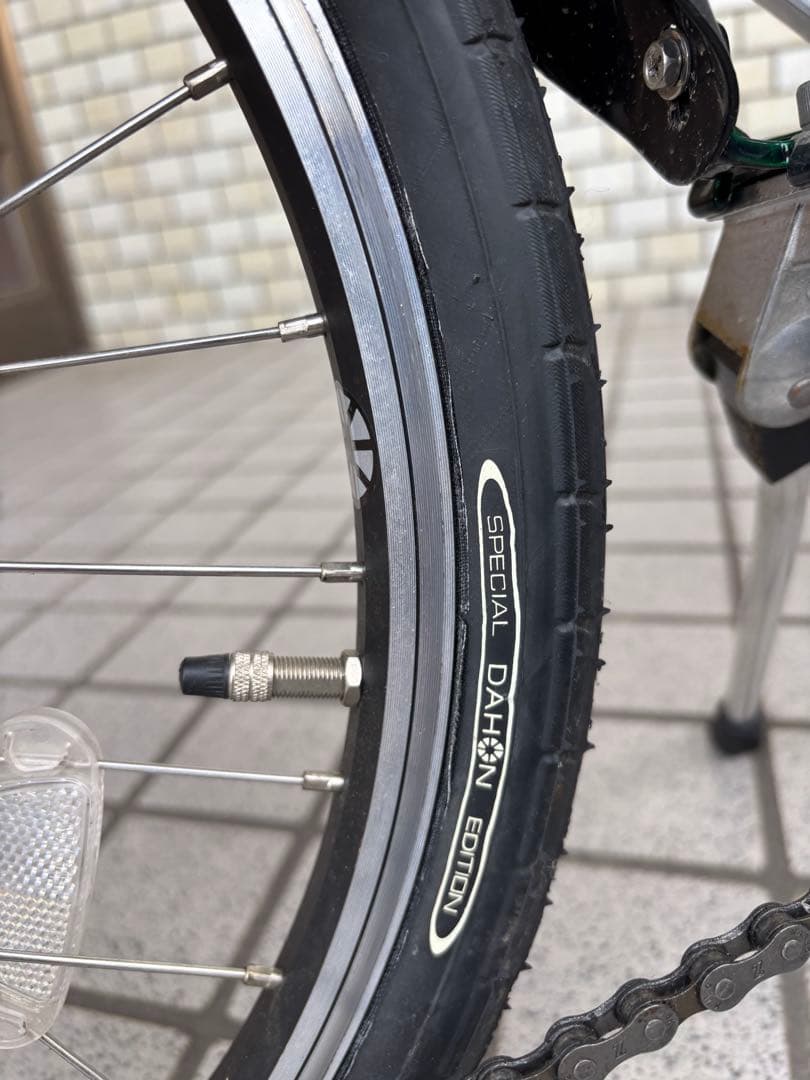 DAHON Vybe D7 11.8kg ダークグリーン　輪行バック付き