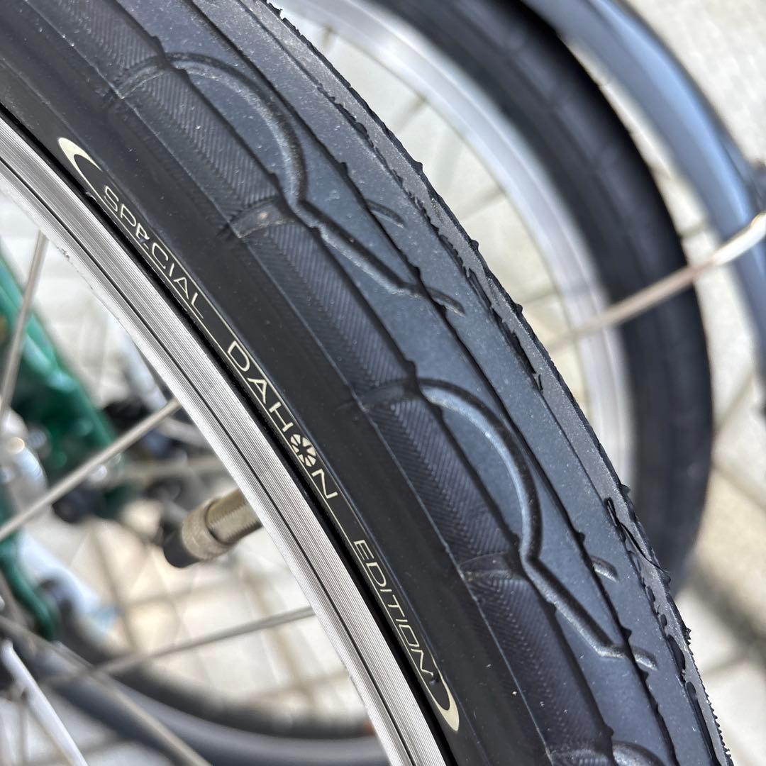 DAHON Vybe D7 11.8kg ダークグリーン　輪行バック付き