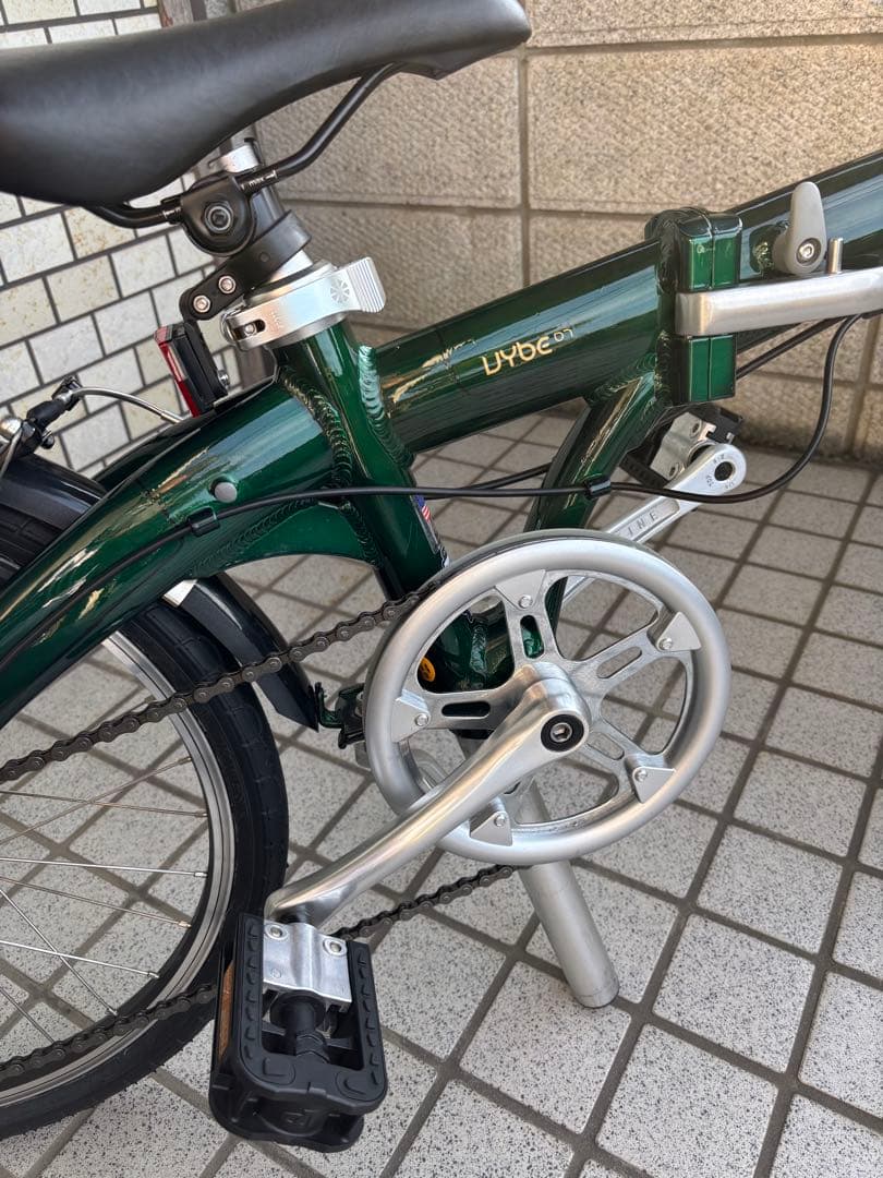 DAHON Vybe D7 11.8kg ダークグリーン　輪行バック付き
