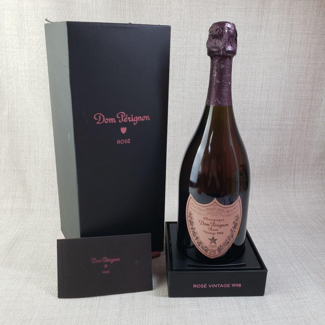 未開栓 希少 ドンペリ ドン・ペリニョン ロゼ ヴィンテージ 1998