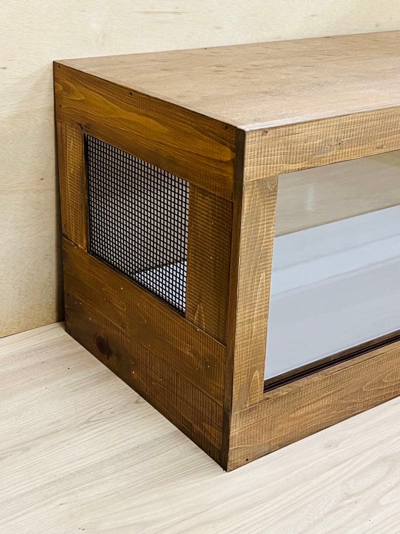 木製ケージ1200x450x450 ウォルナット