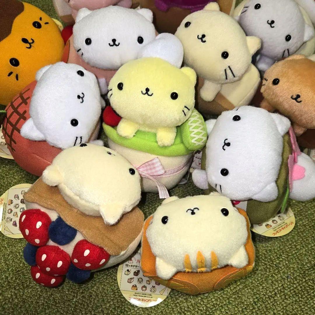 新品☆にゃんにゃんにゃんこ にゃんこパーティー ぬいぐるみ 12ヶ月 ⑫点
