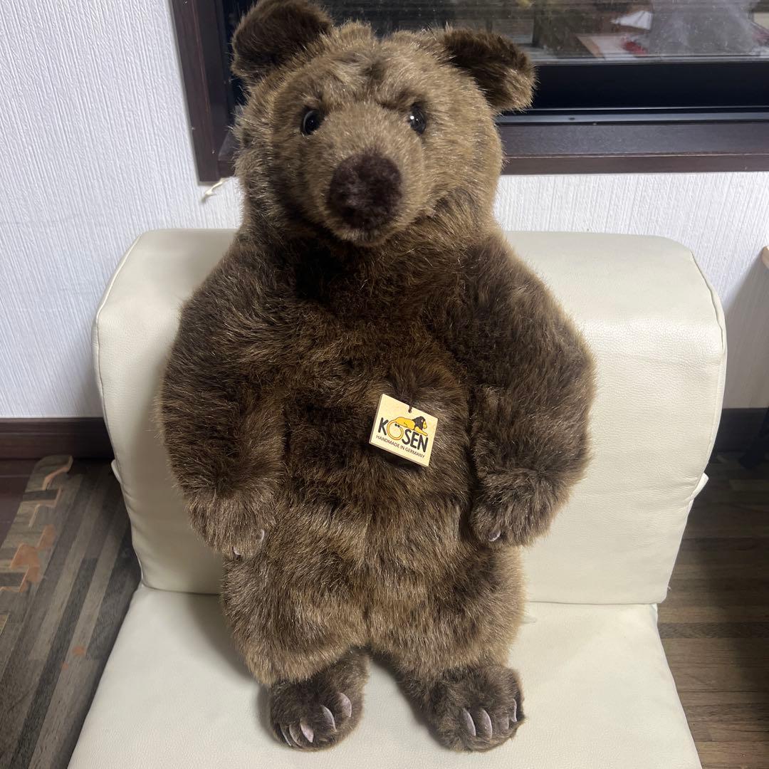 希少 ケーセン社ドイツ手作りクマ ぬいぐるみ