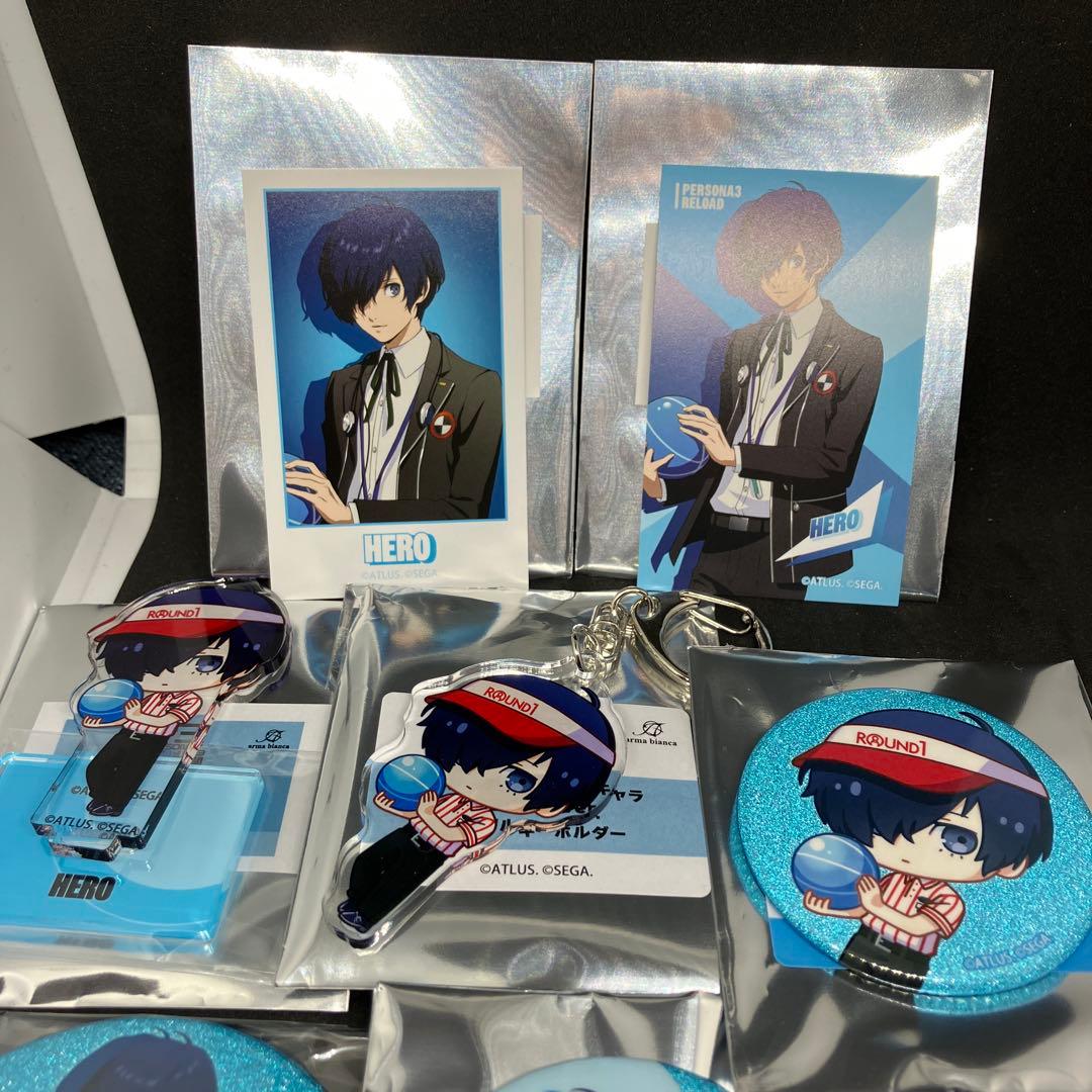 ペルソナ3 リロード × ラウンドワン コラボ 主人公　12点セット