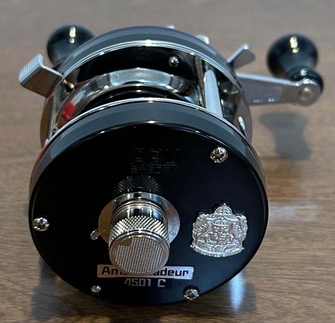 アブガルシア　アンバサダー　4501C ファクトリーチューン ブラック 左巻き