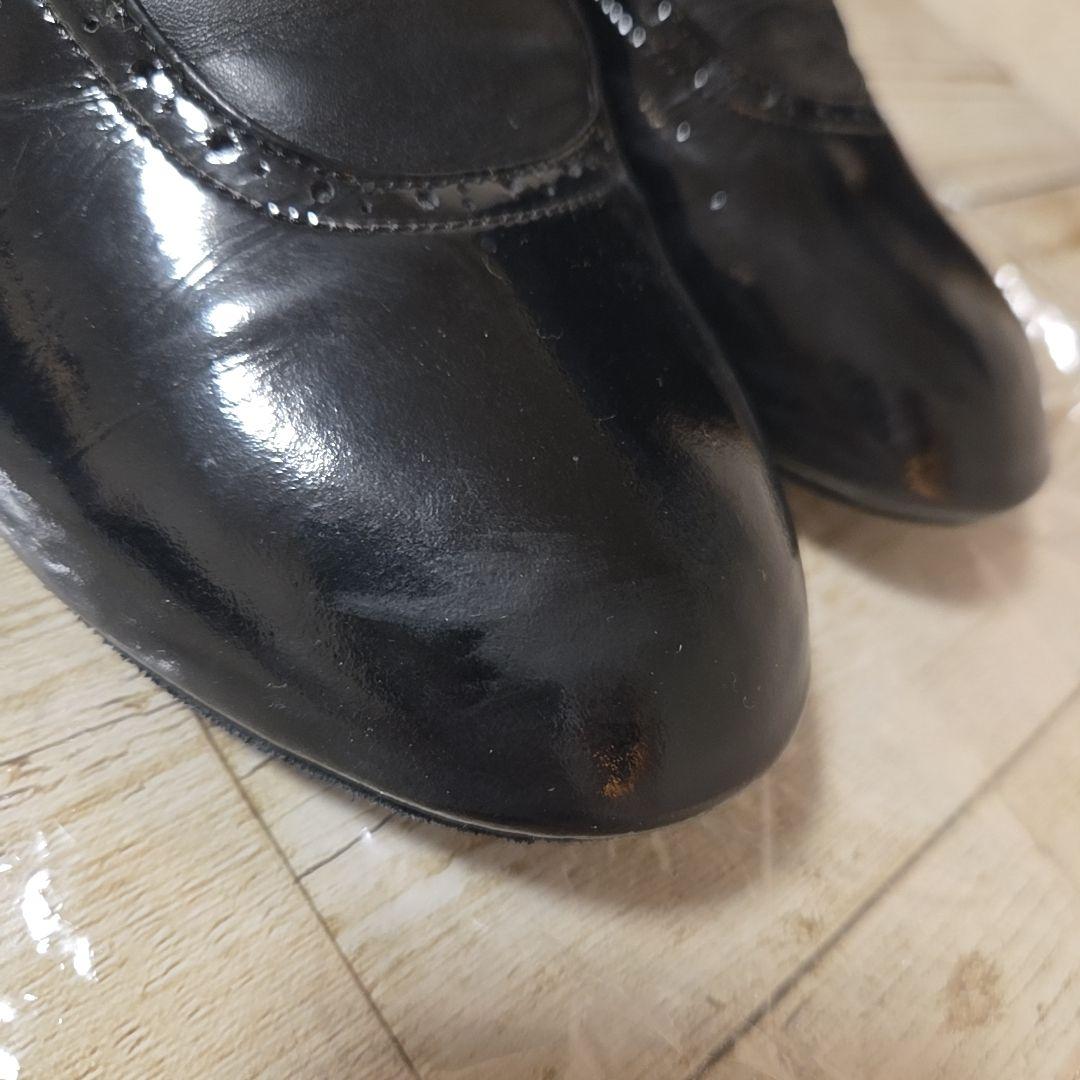 美品 ケントダンス アトラスコンビ 社交ダンスシューズ 26.5 レギュラー