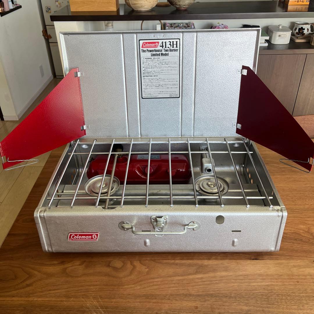希少限定品Coleman コールマン　ツーバーナー413Hリミテッドモデル