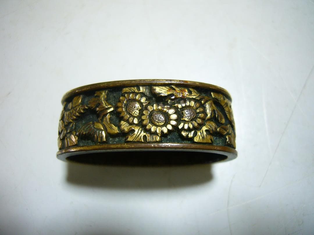 縁 銘『吉長』刀装具 日本刀