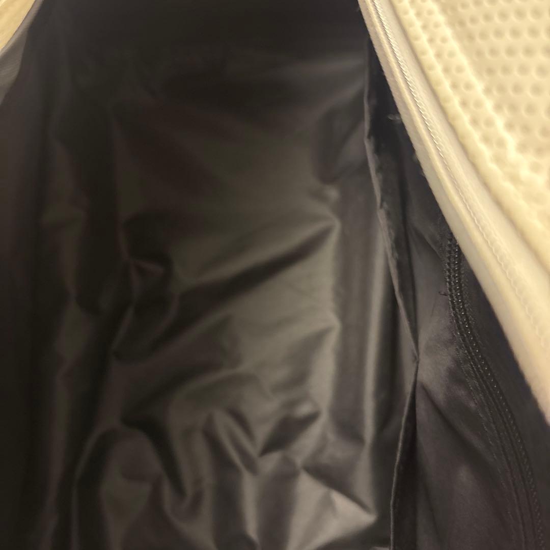 and pea se ゴルフバッグ ホワイト ロゴ入り