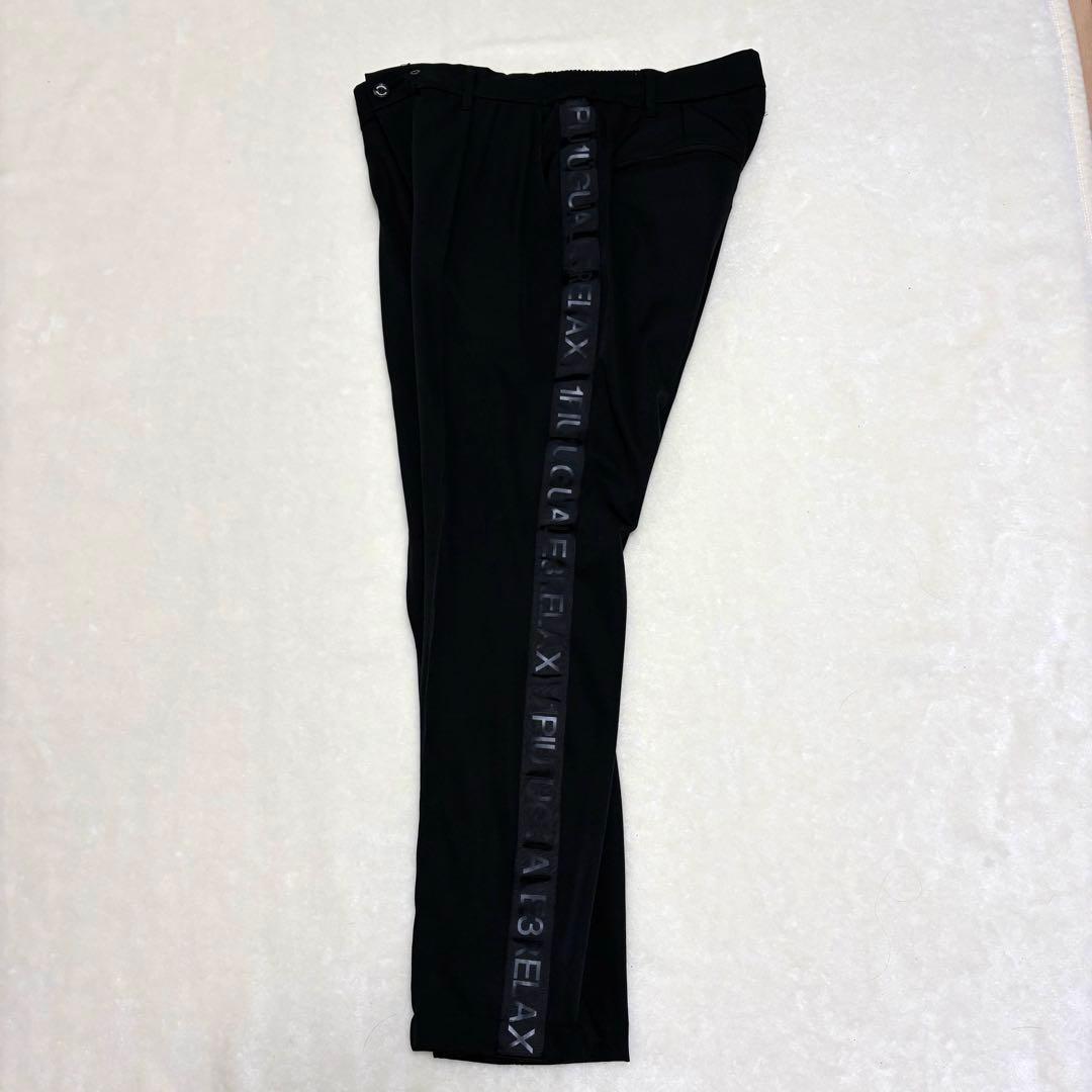 美品 1PIU1UGUALE3 ウノピュウ パンツ サイドロゴ ストレッチ XL