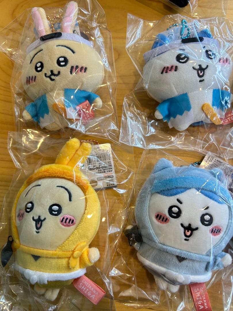 ちいかわ ご当地 忍者 新撰組 ハチワレ うさぎ ぬいぐるみ キーホルダー