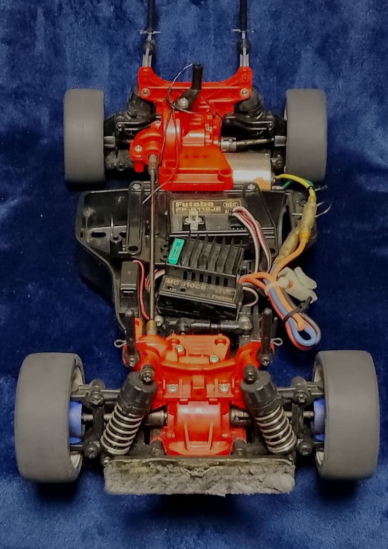 タミヤ 1/10 電動RC4WDレーシングカー「ワークス4WDシャーシ」おまけ付