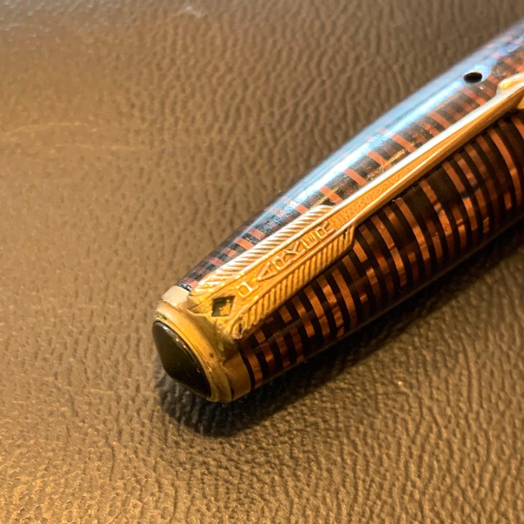 【実用可能！稼働品！】パーカー　バキューマチック　14Kニブ