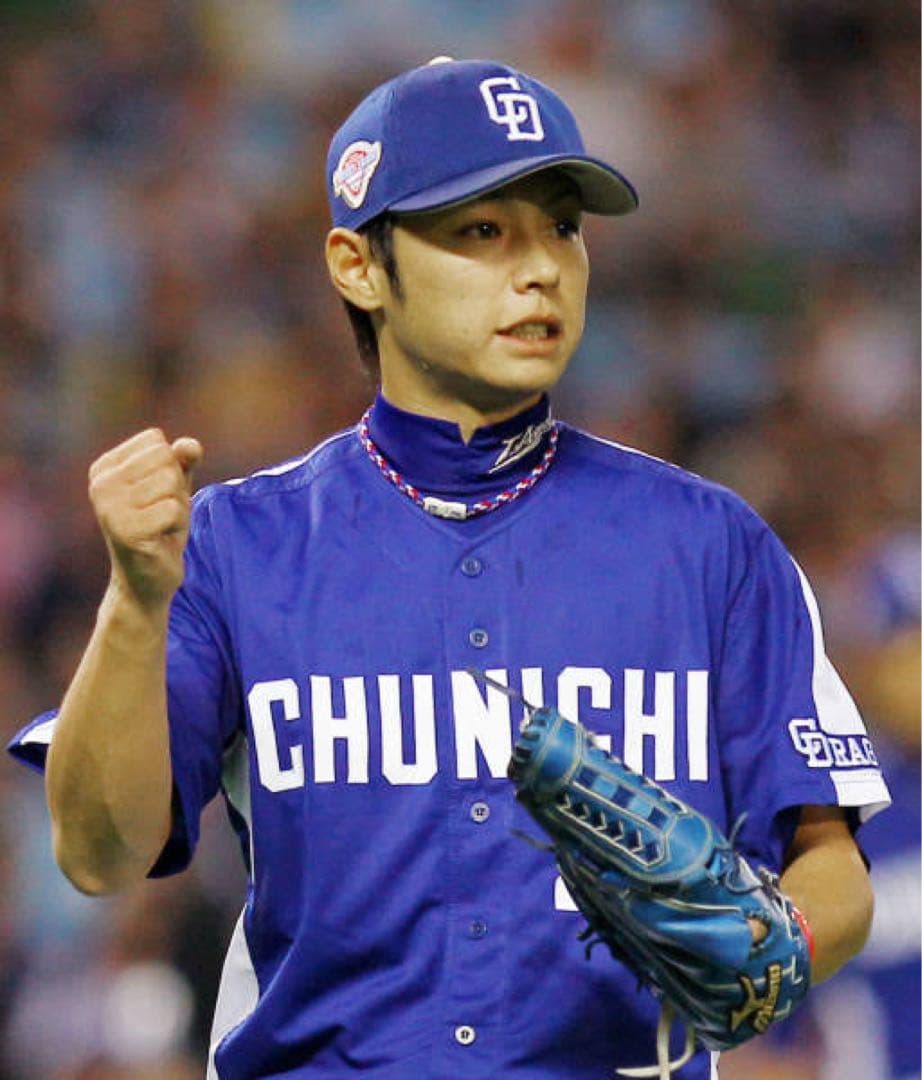 2012年中日浅尾拓也選手グローブプロ支給硬式用