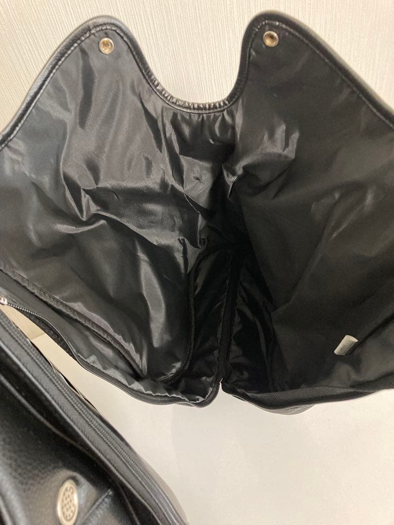 Munsingwear ブラック ゴルフバッグ