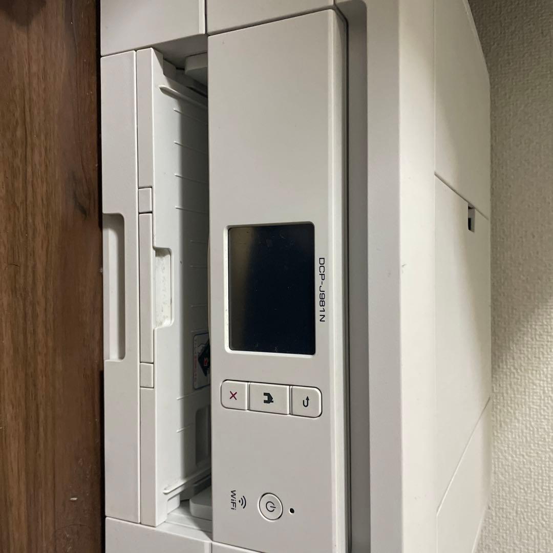 プリンター　brother DCP-J981N WHITE